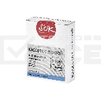 Кассета с лентой S'OK by Sakura Printing K3LBP для Epson, черный на синем, 9мм/8м, фото2