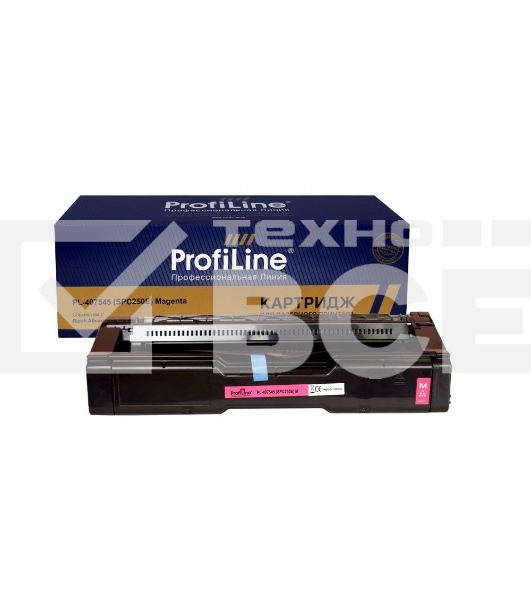 Картридж PL-407545 (SPC250E) для принтеров Ricoh Aficio SPC250/SPC260/SPC261 Magenta 1600 копий ProfiLine