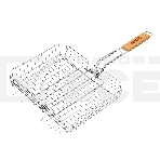 Решетка-гриль 240х310х55 мм, объемная хромированная Sparta, фото3