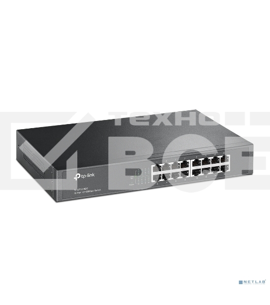 Сетевой коммутатор TP-Link SMB TL-SF1016DS Коммутатор неуправляемый 16 ports 10/100 Мбит/с