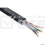 Кабель NEOMAX NM710032 U/UTP cat.5e 4x2x0.52, 24 AWG, медь, внешний, PE, 305м, черный, фото 1