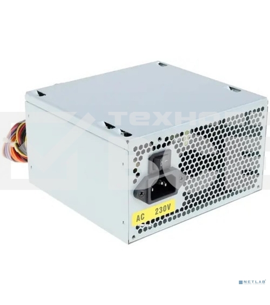 Блок питания Power Supply Foxline, 500W, ATX, APFC, 120FAN, CPU 8(4+4)pin, MB 24pin, PCI-E 6+2pin, 1*PATA, 3*SATA, 80 PLUS