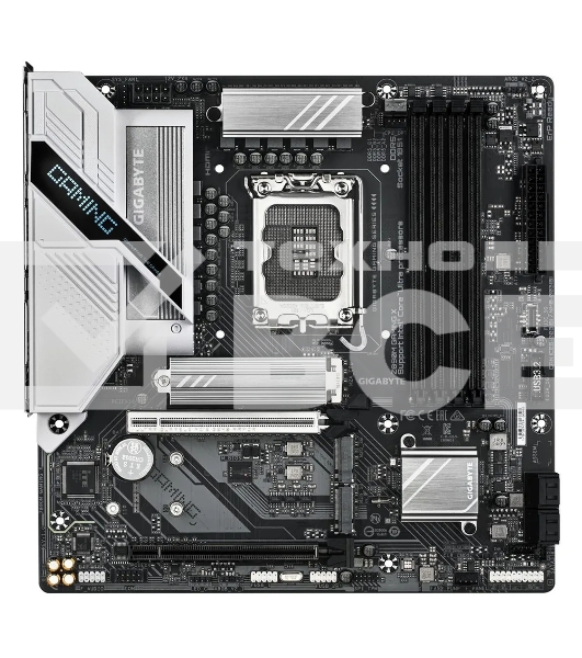 Материнская плата Gigabyte Z890M GAMING X, LGA 1851, Intel Z890, 4xDDR5, 4xSATA, 3xM.2, 1xPCIe 5.0 x16, 1xPCIe 4.0 x16, 1xHDMI, 2xDP, 1x 2.5Gb LAN, 2xUSB-A 2.0, 3xUSB-A 3.2 Gen 1, 3x3.5 мм, 7.1, mATX