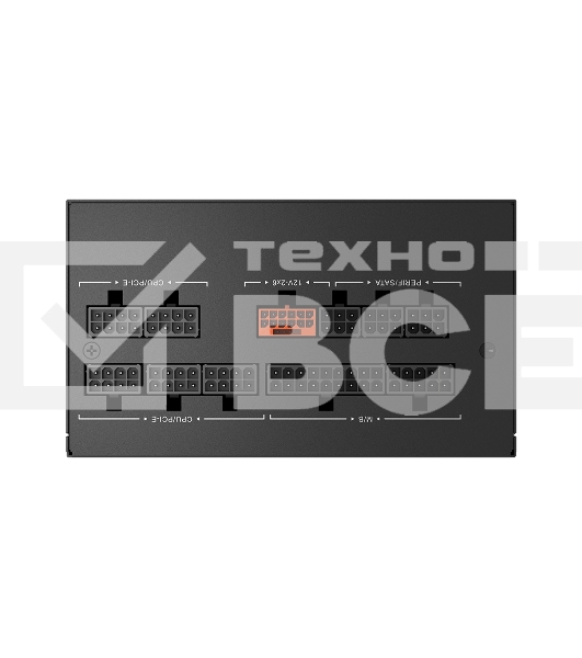 Блок питания  PCCOOLER, 750W 80+ Gold (ATX, 3.1, PCIe 5.1 600W, Full modular, 1x24(20+4)pin 550mm, 2xCPU 8(4+4)pin 650mm, 3xPCIe 8(6+2)pin 500mm, 1x12V(2x6) 12+4pin 650mm, 3xSATA*3+MOLEX4pin*1 450+120+120+120mm , Active, 135x135mm, 150x150x86mm, APFC, OVP