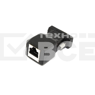 Переходник RJ45  на DB9 9 pin мама