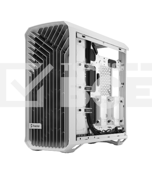 Корпус Fractal Design Torrent White TG Clear Tint / E-ATX, TG, 2x3.5, 4x2.5, 7xPCI, 1xUSB-C, 2xUSB3.0 / 2x180mm, 3x140mm fans inc. / FD-C-TOR1A-03