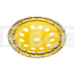 Чашка алмазная шлифовальная Kranz двухрядная, 230х22,2 мм, фото 1