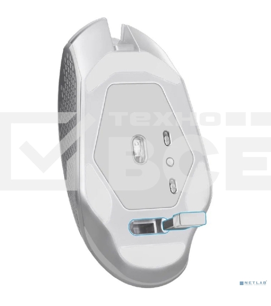 Мышь беспроводная Defender Glory GM-514 белый, 3200 dpi, радиоканал, USB, кнопки - 7