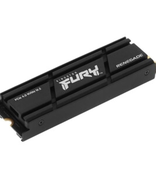 Накопитель SSD Kingston Fury Renegade, 2Tb, M.2(22x80мм), NVMe, PCIe 5.0 x4, 3D TLC, R/W 14700/14000Mb/s, IOPs 2 200 000/2 200 000, TbW 2000, DWPD 0.5 (12 мес)