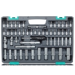 Набор инструментов Stels 141141/4'' 3/8'' 1/2'' cr-v s2 усиленный кейс 151 предм., фото5