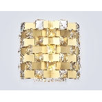 Настенный светильник Ambrella light LH41014/2 BS/CL латунь/прозрачный E14*2 max 40W 300*190*270, фото7