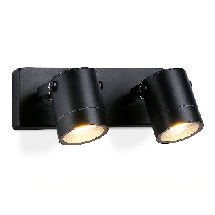 Светильник Ambrella light ST3888/2 BK черный IP54 GU10/2 max 35W 250*80*85