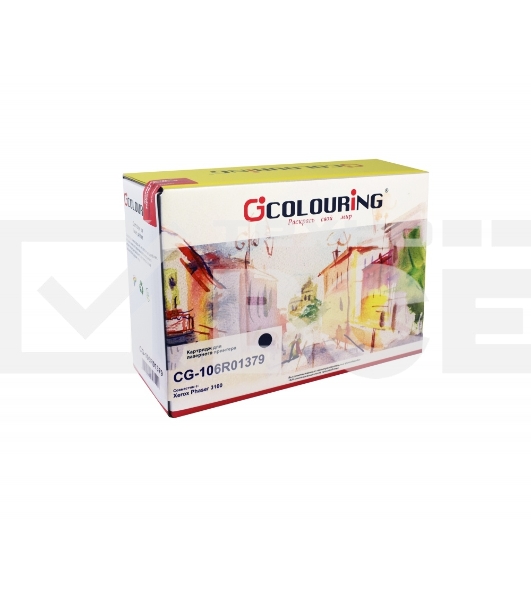 Картридж Colouring CG-106R01379 чёрный (4000 стр.) для принтеров Rank Xerox Phaser 3100S/3100X/3100MFP