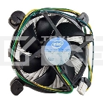 Кулер Intel E97379  серебристый/черный 90мм алюминий 2500rpm 27db 4-pin 73W 58мм, фото 1