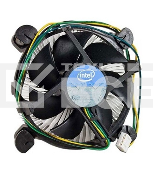 Кулер Intel E97379  серебристый/черный 90мм алюминий 2500rpm 27db 4-pin 73W 58мм