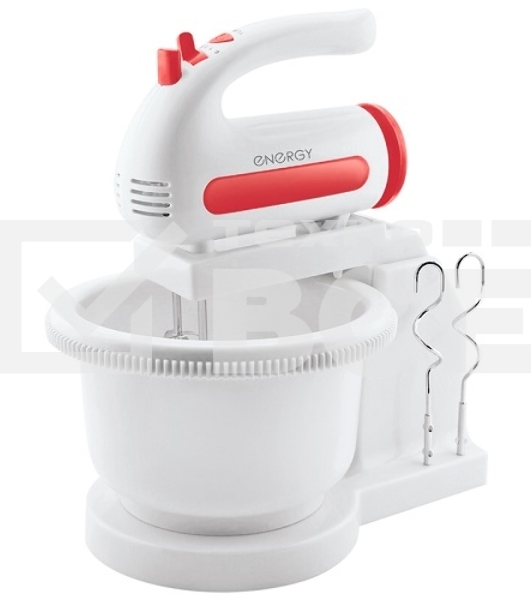Миксер Energy EN-273, с чашей, 5 скоростей, 200 Вт, чаша 1,5л