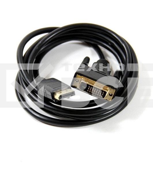 Кабель-переходник DisplayPort---DVI_M/M 1,8м Telecom  <TA668-1.8M> 