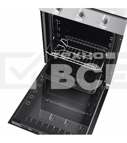Шкаф духовой электрический Maunfeld EOEC516S, встраиваемый