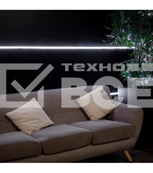 Гибкий неон LED SMD 8х16 мм, двухсторонний, белый, 120 LED/м, 5 м