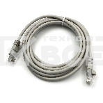 Патч-корд Buro UTP cat5E 3м серый RJ-45 (m)-RJ-45 (m), фото 1