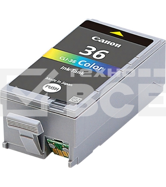 Картридж струйный CLI-36Color (1511B001) для Canon Mini Pixma 260, Цветной, 250 стр.