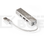 Хаб USB (концентратор) ExeGate DUB-4 (кабель-адаптер USB3.0 --> 4xUSB3.0, Plug&Play, серебристый), фото2