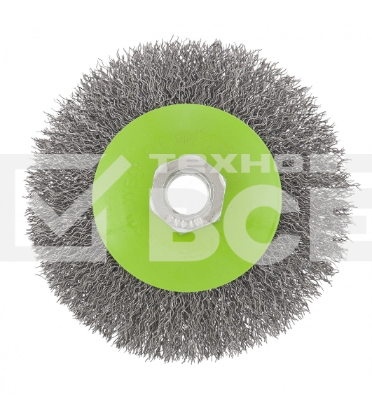 Щетка для УШМ Сибртех 100 мм, М14, 