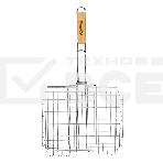 Решетка-гриль 240х310х55 мм, объемная хромированная Sparta, фото5