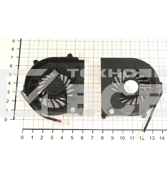 Вентилятор (кулер) для ноутбука Toshiba Satellite C630 C640 L600 L630 L645 VER-2 (3 pin)