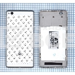 Задняя крышка для Xiaomi Redmi 3  серебристая, фото 1