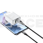 Сетевое зарядное устройство Vention на 2 порта USB (A+A) QC 3.0 Белый, фото 1