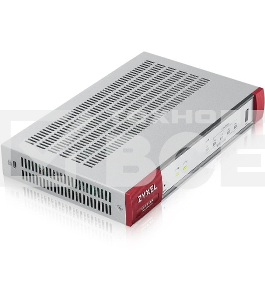 Межсетевой экран и Wi-Fi контроллер Zyxel USG FLEX 100, 1xWAN GE, 1xOPT GE (LAN/WAN), 3xLAN/DMZ GE, 1xUSB3.0, AP Controller (8/24), NebulaFlex **