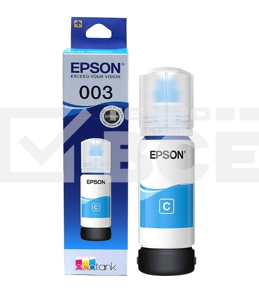Контейнер с голубыми чернилами EPSON для L3100/3101/3110/3150/3151 T00S2