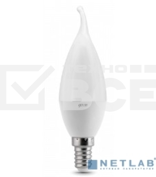 Лампа светодиодная GAUSS 104101107LED Candle tailed E14 6.5W 2700K