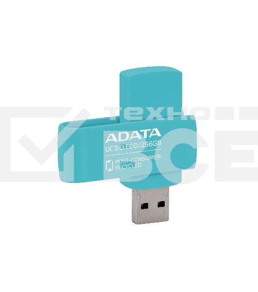 Флеш диск ADATA UC310E 256Gb USB 3.2 Gen1 зеленый UC310E-256G-RGN