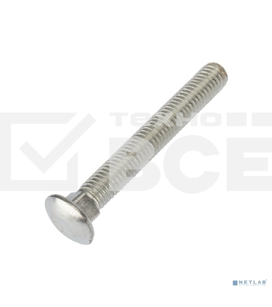 Болт мебельный KRANZ DIN 603, 8х60,  пакет (4шт.)