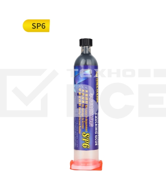 Мощный клей для приклейки стекол Mechanic SP6 черный 30 мл