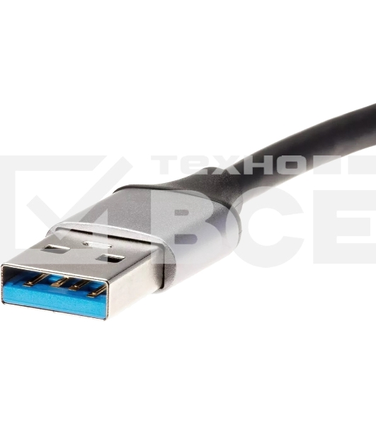 Переходник USB 3.0 -->USB3.0+3 USB2.0, Aluminum Shell, 0.2м Telecom <TA308U>