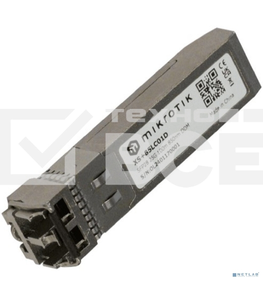 Модуль оптический MikroTik SFP28 optical module XS+85LC01D, MM, 100m, 850nm