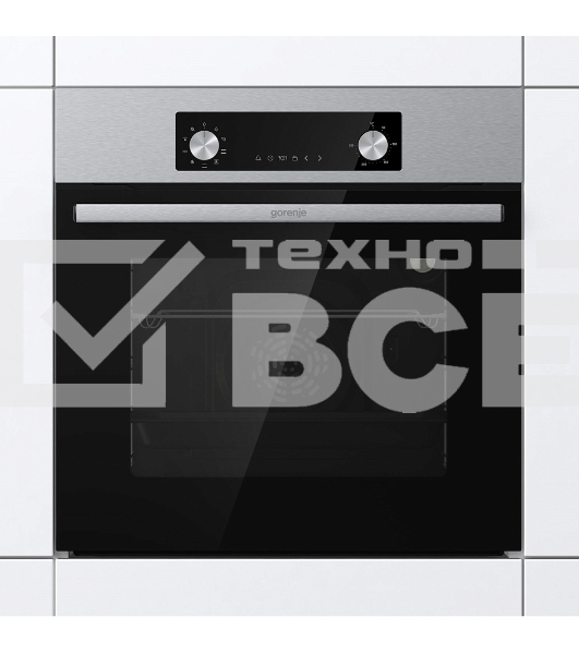 Духовой шкаф электрический Gorenje BO6737E02NX, черный