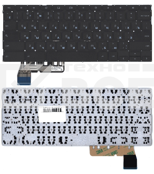 Клавиатура для ноутбука Asus Chromebook C223N черная