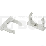 Держатель для труб (клипса) ЭРА d20мм CLIP-20-G-MP прямой монтаж сер. (уп.100шт), фото4