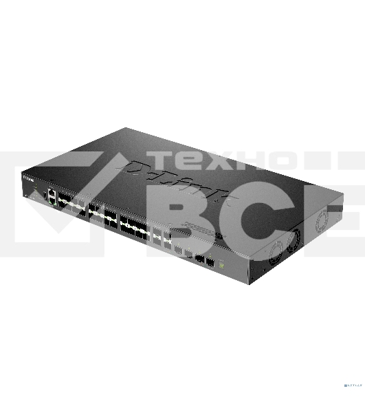 Коммутатор D-Link DXS-3410-32SY/A1A Управляемый L3 стекируемый коммутатор с 28 портами 10Gbase-X SFP+ и 4 портами 25Gbase-X SFP28