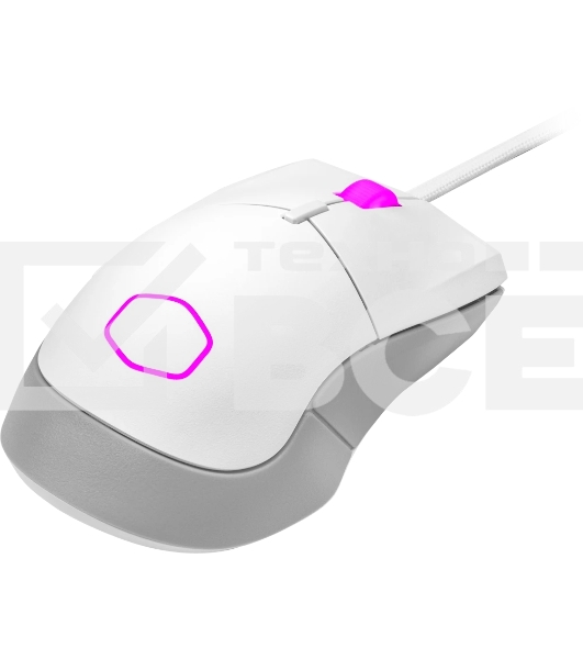Мышь проводная Cooler Master MM-310-WWOL1 белый, 12000 dpi, USB Type-A, кнопки - 6