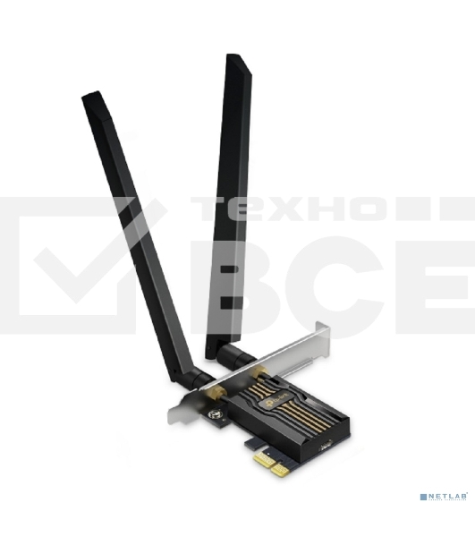 Трехдиапазонный беспроводной PCI Express-адаптер TP-Link Archer TBE552E BE9300 Wi-Fi 7 с поддержкой Bluetooth 5.4