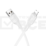 Кабель USB2.0 Hoco AM/Lightning, 2.4А, X120, 1м, белый, коробка, фото3