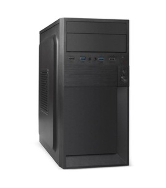 Компьютерный корпус Minitower ExeGate EX291144RUS BAA-105U2-01 (mATX, без БП, 2*USB+2*USB 3.0, аудио, черный)