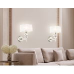 Настенный светильник Ambrella light LH71335 CGD золото E14 max 40W 240*130*300, фото3