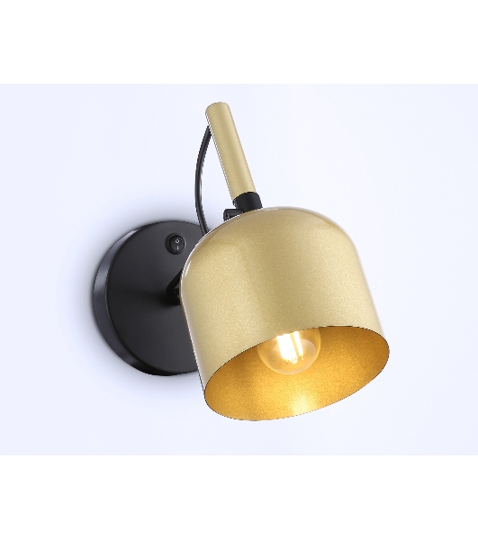 Светильник Ambrella light TR97102 GD/BK золото/черный E27 max 40W D130*223*273