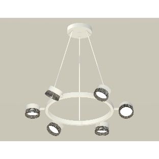 Светильник Ambrella light XB9191250/6 SWH/BK белый песок/тонированный GX53 (C9191, N8484)